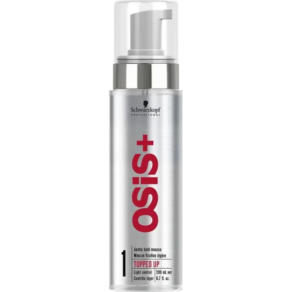 Schwarzkopf Osis+Topped Up Gentle Hold Mousse 200ml