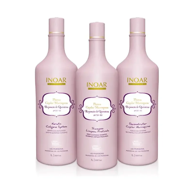 INOAR BotoHair Keratin-Behandlungsset 3x1000ml