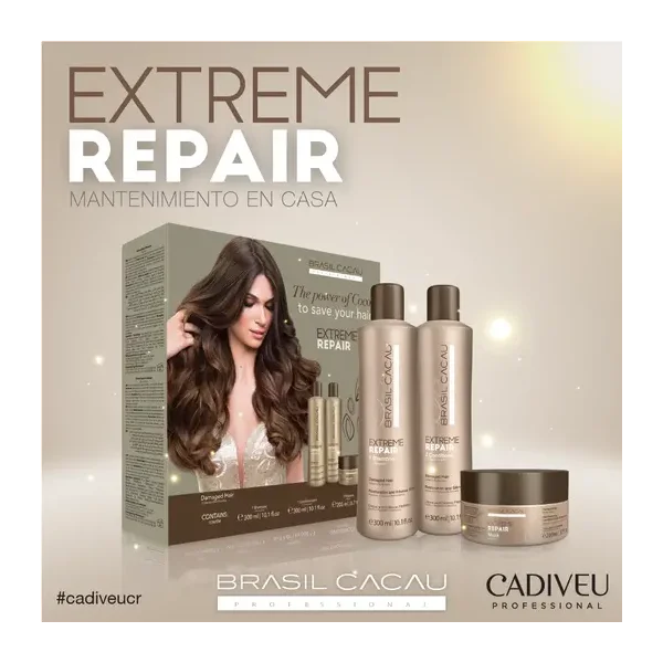 Cadiveu Brasil Cacau Professional Extreme Repair Kit