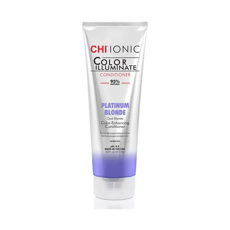 CHI Ionic Color Illuminate Conditioner Platinum Blonde 251ml