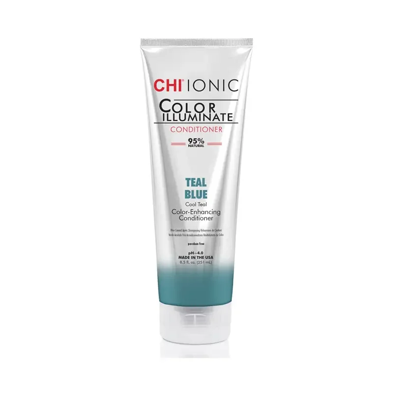 CHI Ionic Color Illuminate Conditioner Teal Blue 251ml