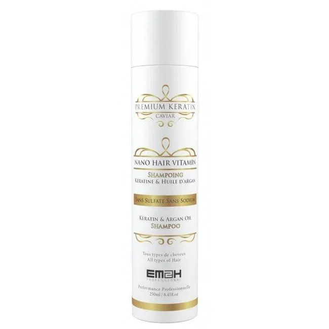 EM2H Caviar Keratin Argan Oil Shampoo 250ml