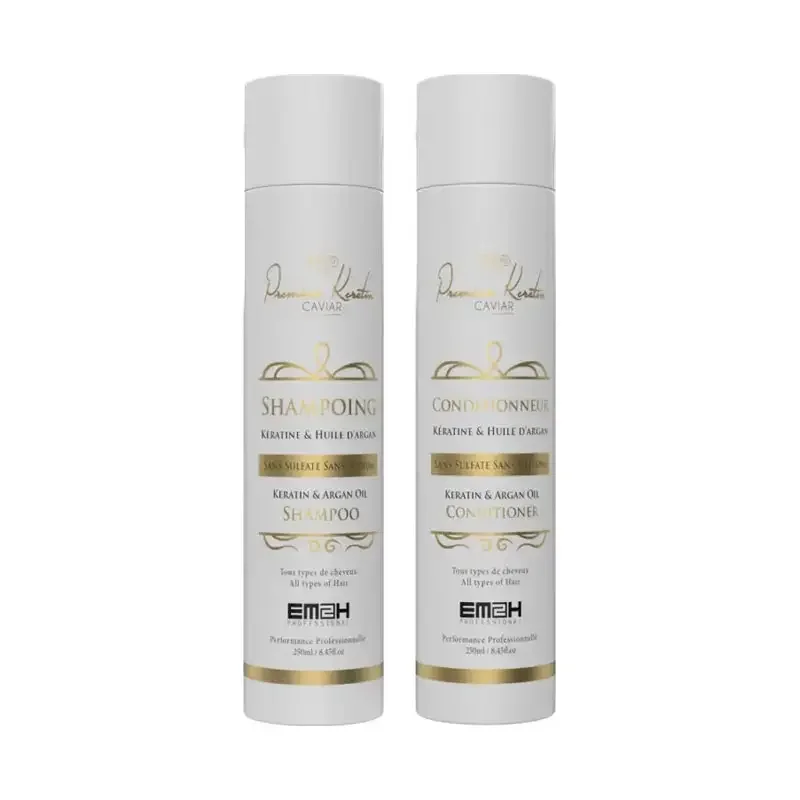 EM2H Premium Keratin Caviar Shampoo & Conditioner 2x250ml