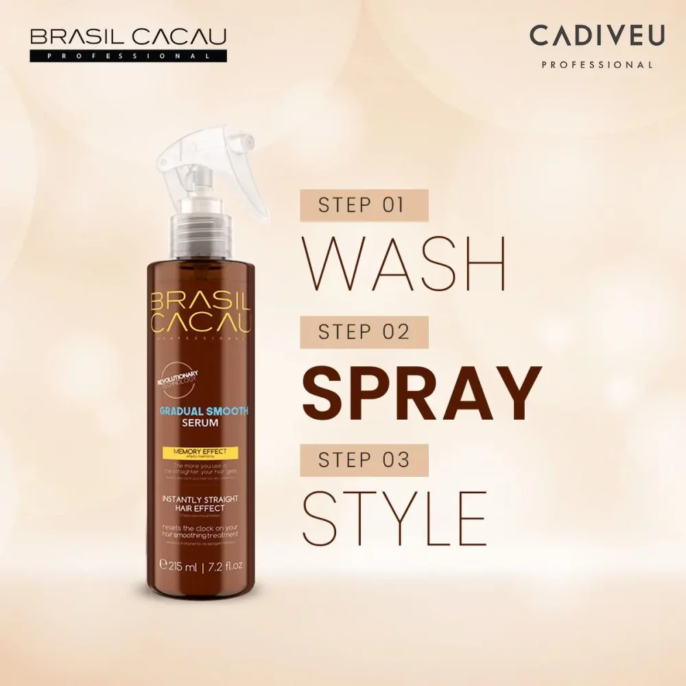 Cadiveu Brasil Cacau Gradual Smooth Serum 215ml