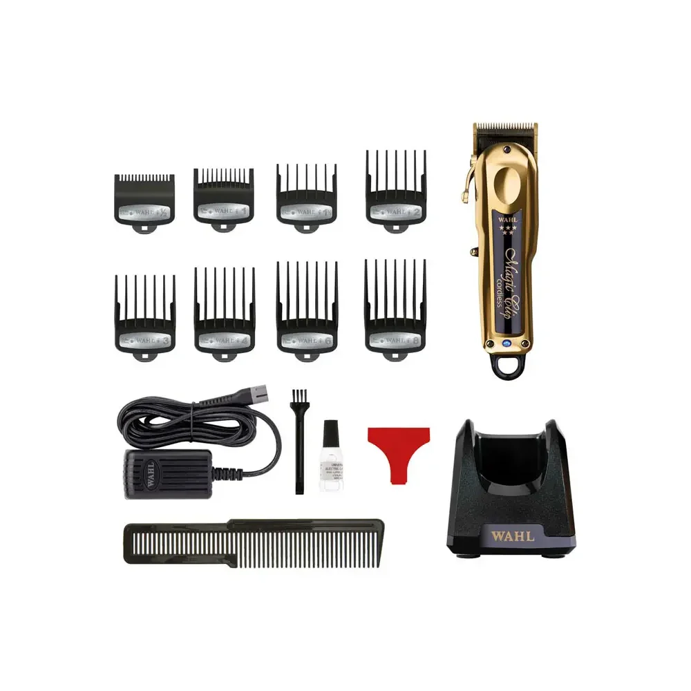 Wahl Combi Tondeuse Magic Clip Sans Fil + Tondeuse de Précision Detailer Li