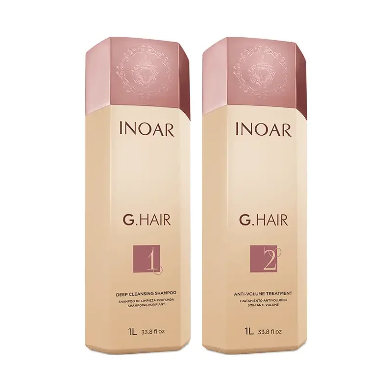 Kit de Traitement à la Kératine INOAR G.HAIR 2x1000ml