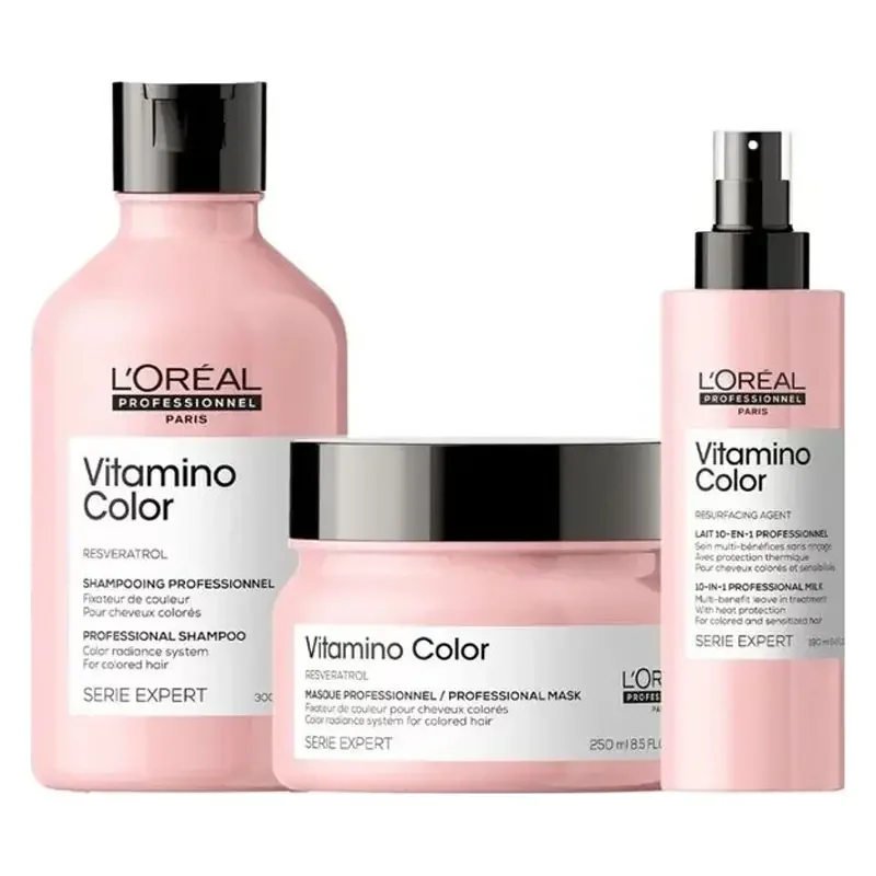 Coffret Cadeau L’Oréal Professionnel Vitamino Color Trio