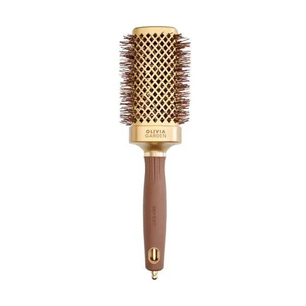 Olivia Garden Expert Blowout Straight Wavy Goud&Bruin 50mm