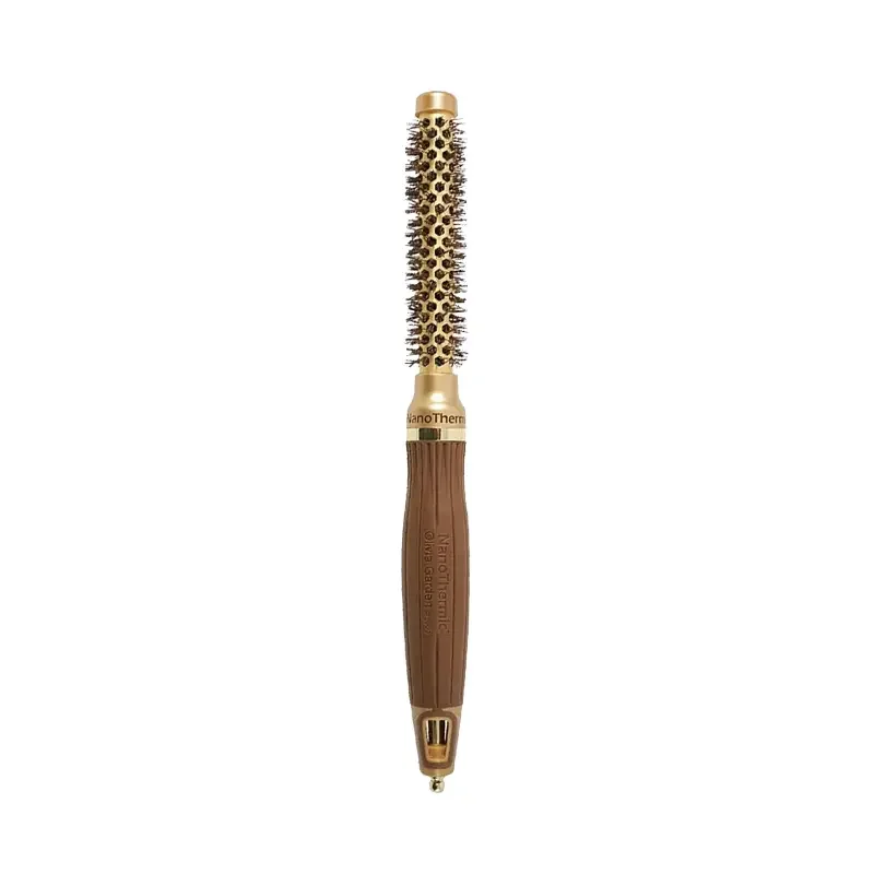 Olivia Garden NanoThermic Ceramic + Ion Thermal Brush Gold 12mm