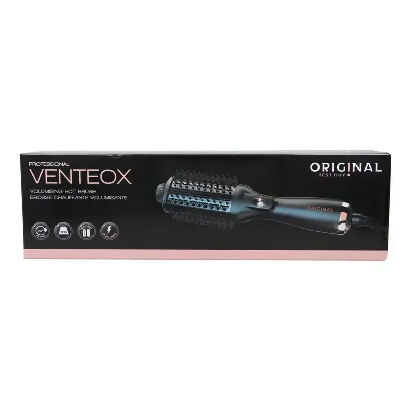 Original Best Buy Venteox Volumising Hot Brush 800-1000W