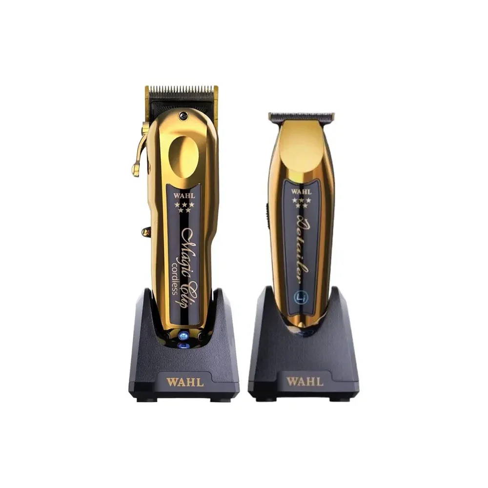 Wahl Combi Tondeuse Magic Clip Sans Fil + Tondeuse de Précision Detailer Li