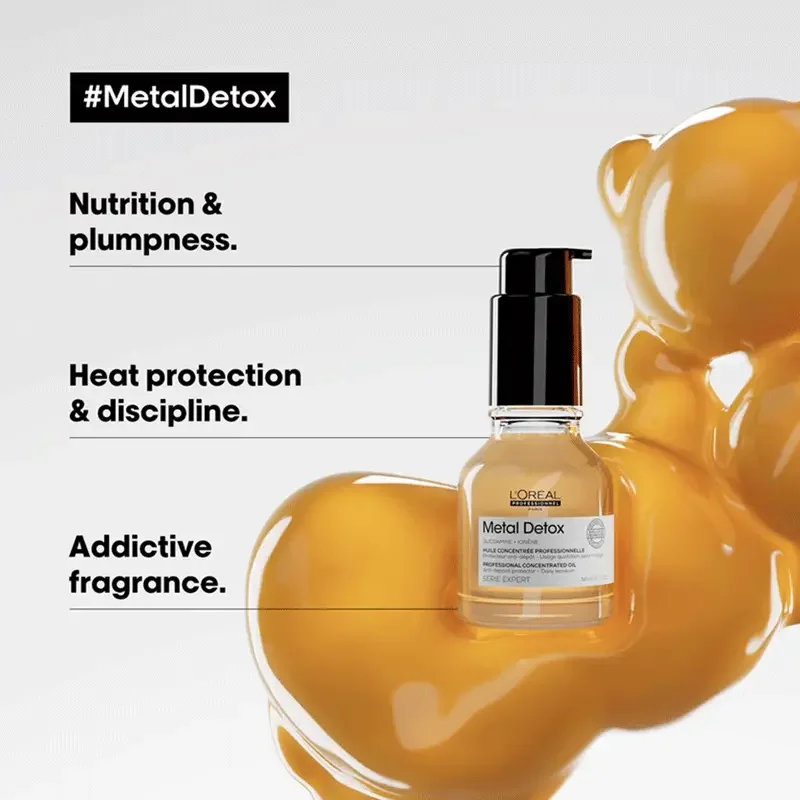 L'Oréal Serie Expert Metal Detox Anti-deposit Protector Concentrated Oil 50ml