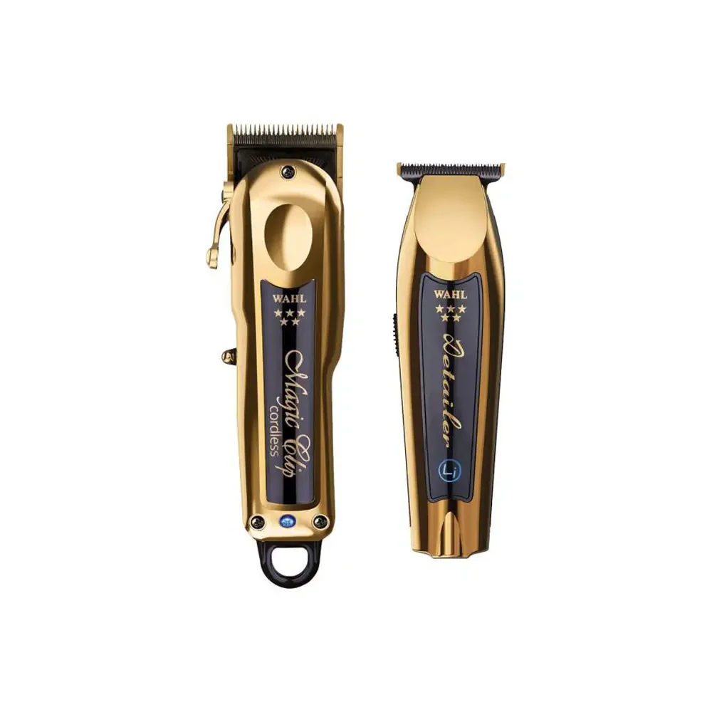 Wahl Combi Tondeuse Magic Clip Sans Fil + Tondeuse de Précision Detailer Li