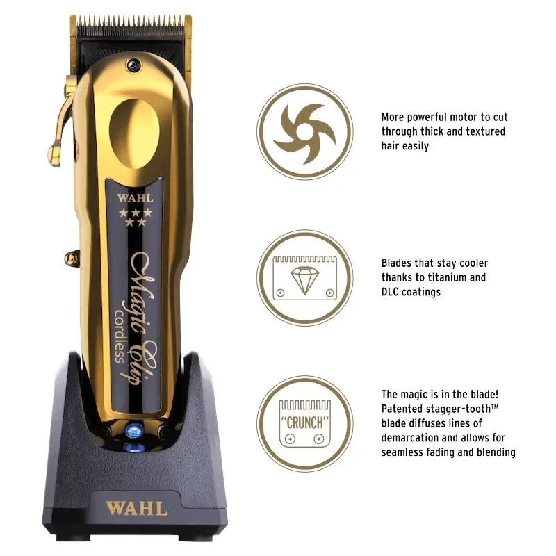 Wahl Cordless Magic Clip Haarschneider Goud