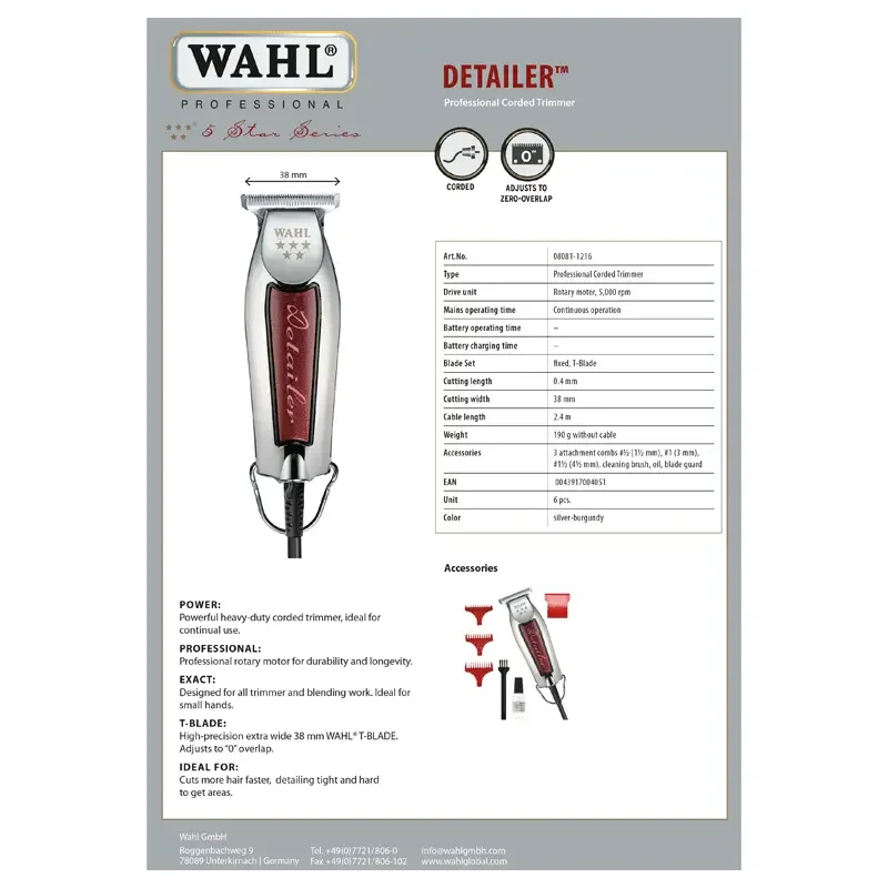 Wahl Detailer Trimmer