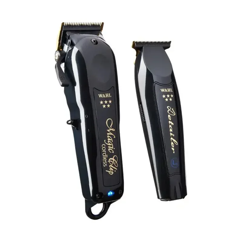 Wahl Combi Tondeuse Magic Clip Sans Fil + Tondeuse de Précision Detailer Li