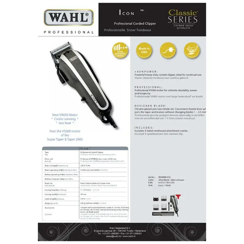 Wahl Icon Taper Clipper