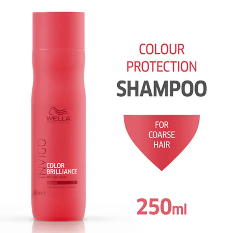 Wella Invigo Color Brilliance Shampoo Coarse 250ml