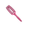 Olivia Garden Fingerbrush Care Iconic Boar & Nilon Hot Pink Medium